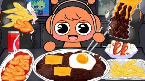 СПРУНКИ МУКБАНГ!! СУПЕРОБЕД ДЛЯ СПРУНКИ Интернет-кафе "Спрунки Орен" РЕАКЦИЯ