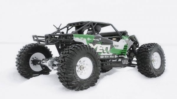 Радиоуправляемый гоночный Axial Yeti XL гонка на выносливость с ледяным ветром ураганной силы