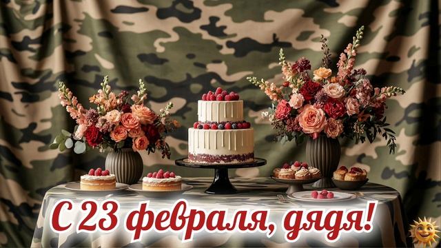 С 23 февраля дядя