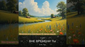 Песня "вне времени ты и я" создана в тандеме с ИИ. Стихи Татьяна Козеева.  Музыка, вокал ИИ.