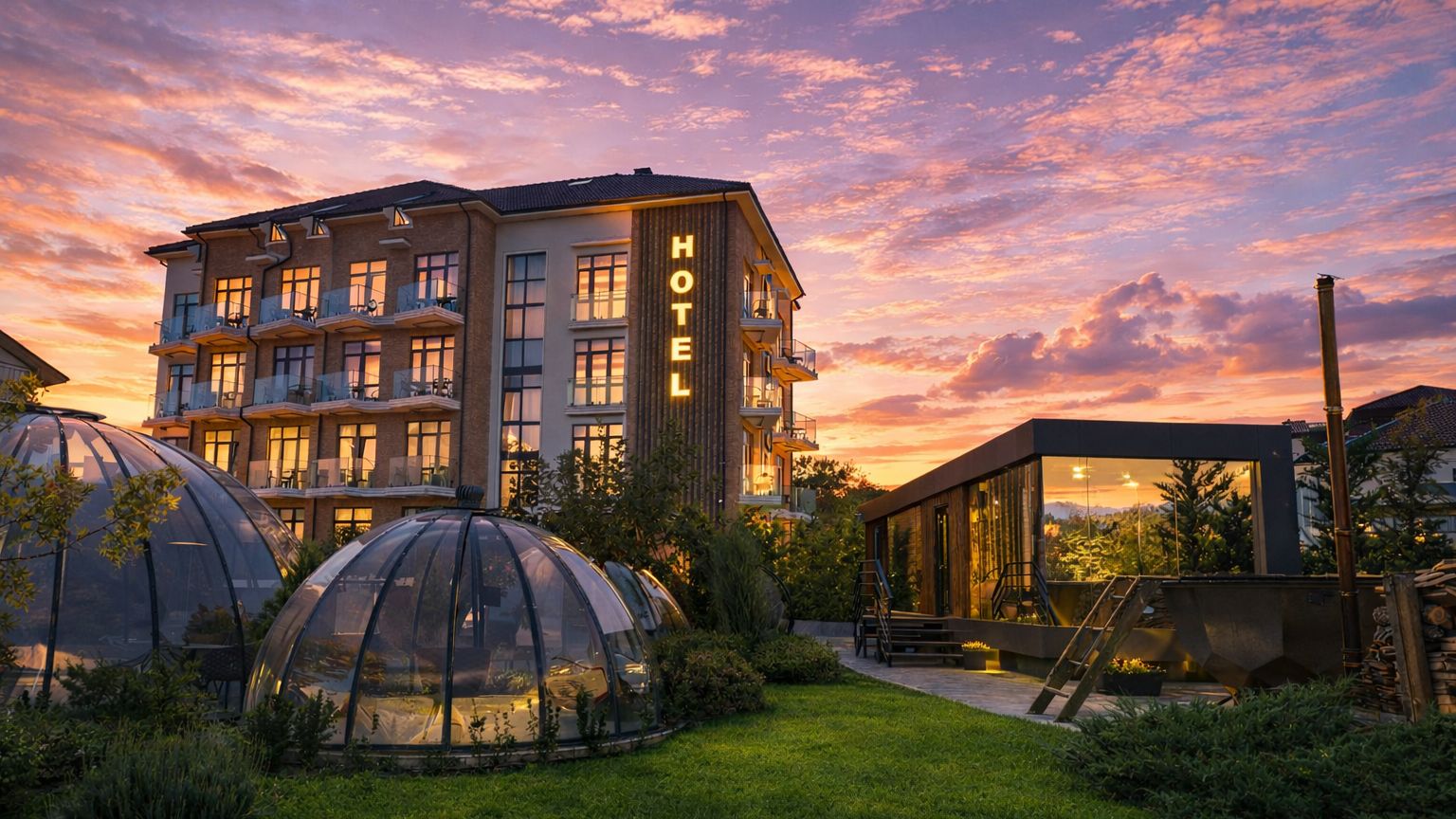 Отель Золотой Лотос 4* Геленджик Десантная