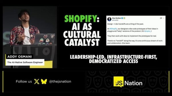 GitNation 2025 - ИИ-нативный инженер-разработчик | Адди Османи
