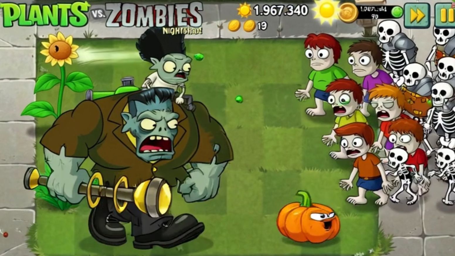 Зомби против растений! Hybrid Plants vs Zombies ПвЗ PvZ Растения против Зомби смотреть онлайн