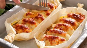 Вот что я делаю с куриной грудкой! Куриная грудка в духовке. Рецепт сочной курицы с грибами и сыром