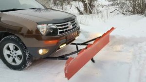 ДЕЛАЕМ И ТЕСТИМ  ОТВАЛ НА РЕНО ДАСТЕР