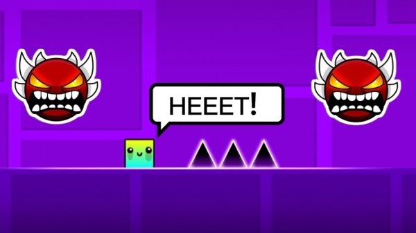 БАФНУЛ Stereo Madness до ЭКСТРЕМАЛЬНОЙ сложности в Geometry dash