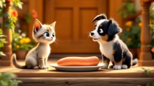 Середина сосиски