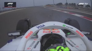 Формула-1. Разворот Хаджара на тестах в Бахрейне (1 день, день)