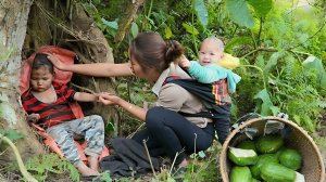 Мама поневоле. Дуонг. Сбор дикорастущих клубней и спасение мальчика, заблудившегося в лесу. Серия 59