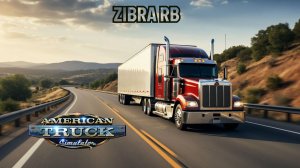 НОЧНЫЕ ПОЕЗДКИ В AMERICAN TRUCK SIMULATOR