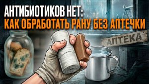 Антибиотиков нет: как обработать рану без аптечки