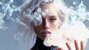 Цветы из дыма