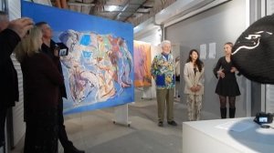 Открытие выставки картин В. Чижова и И. Махмудовой