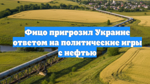 Фицо пригрозил Украине ответом на политические игры с нефтью