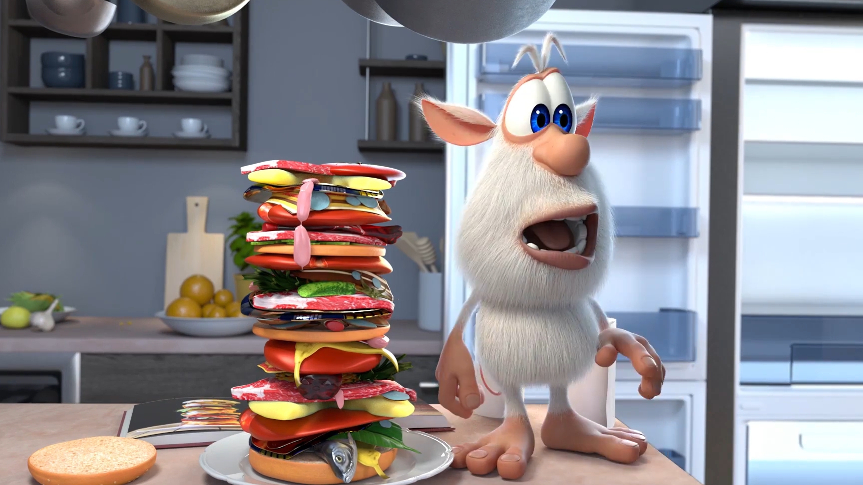 Буба.Буба повар.Повар.Пыор Буба.Кухонный Буба.Игра.игра Буба.Буба игра.Для детей смотреть онлайн