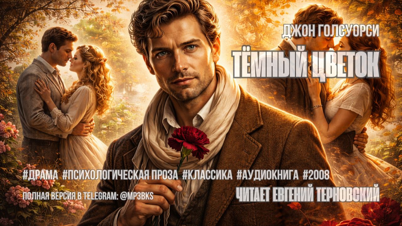 Аудиокнига. Джон Голсуорси — «Тёмный цветок»