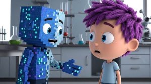 Глитч встречает Зигги: ошибка находит друга 💾💜🤝