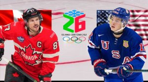 ХОККЕЙ ОЛИМПИАДА МУЖЧИНЫ. ФИНАЛ. КАНАДА -- США.  ТЕКСТОВАЯ ОНЛАЙН ТРАНСЛЯЦИЯ