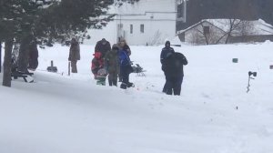 поимка форель на жерлицу