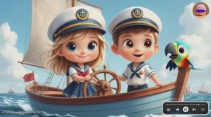 ⛵️КОРАБЛИК: МУЛЬТИК‑ПЕСЕНКА | Развивающие детские песни и мультики