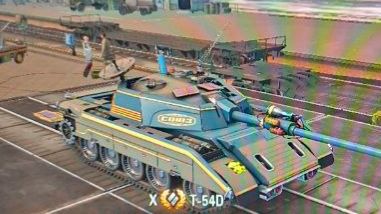 Играю в общий тест мир танков и открываю марсовый кейс