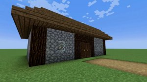 ПОСТРОИЛ ДОМ В МАЙНКРАФТ