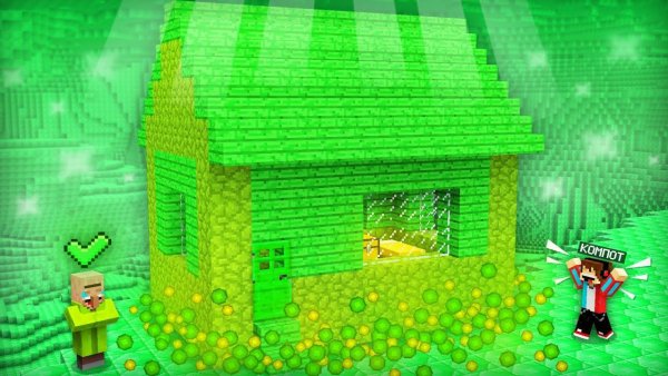 ГДЕ ТЕПЕРЬ ЖИВЁТ РАЗБАНЕННЫЙ ЖИТЕЛЬ В МАЙНКРАФТ | Компот Minecraft