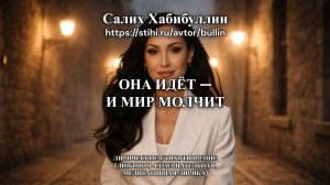 Она идёт — и мир молчит