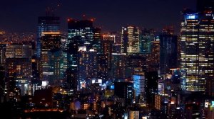 Джаз, ночной Токио, расслабляющая нежная мелодия для отдыха, ночной город