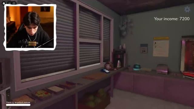  ХОРРОР ШАУРМА В РОБЛОКС НО Я САМ СТАЛ АНОМАЛИЕЙ 