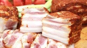 Соленая грудинка - простой рецепт. Как засолить сало дома?