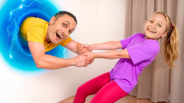 Майя проходит сквозь стены — волшебные приключения!