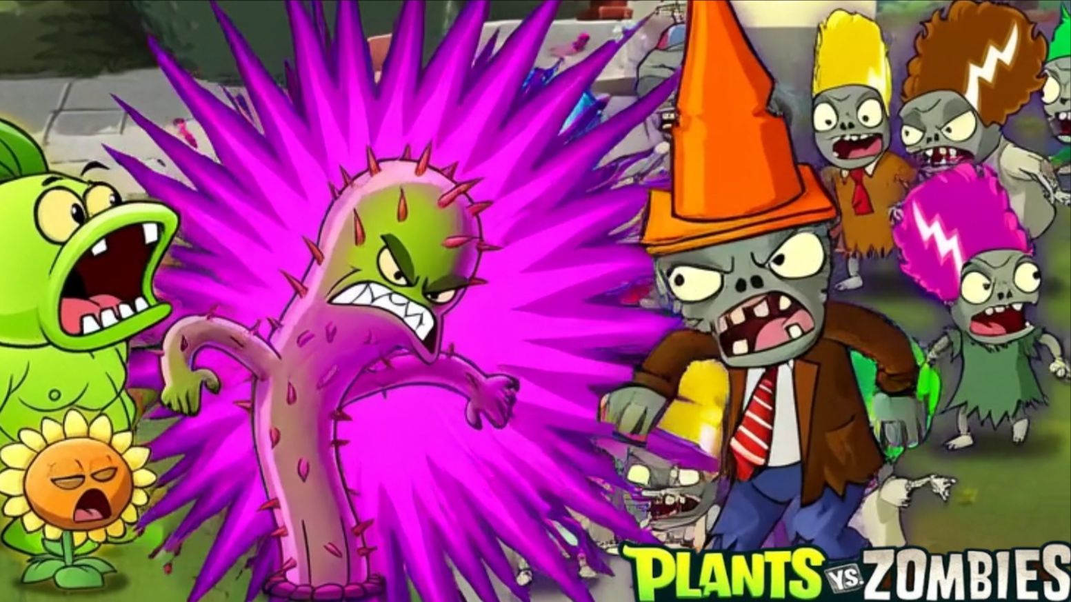 Зомби против растений! Hybrid Plants vs Zombies ПвЗ PvZ Растения против Зомби смотреть онлайн