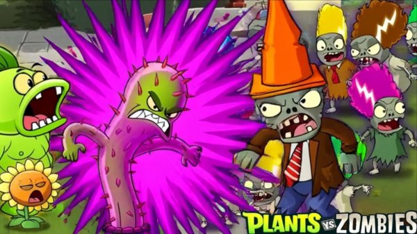 Зомби против растений! Hybrid Plants vs Zombies ПвЗ PvZ Растения против Зомби