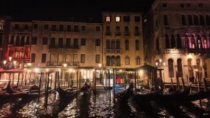 ⭐ Венеция Прогулка по венецианскому каналу | Прогулка по Гранд-каналу | Италия 4K