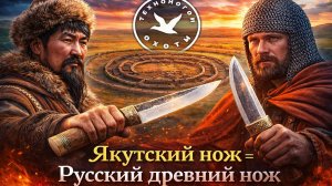 Якутский нож - русский древний нож