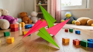 Бумажный сюрикен - как сделать