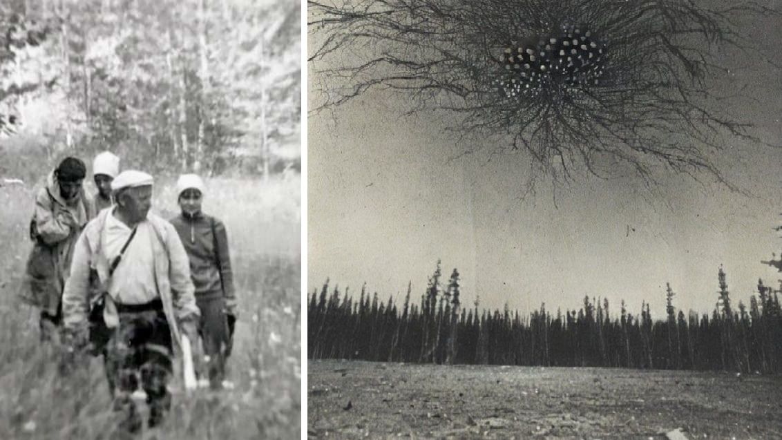 Туристы в лесу Пермского края наткнулись на портал в параллельный мир смотреть онлайн