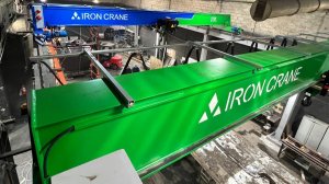Мостовой опорный кран управление с пола. IRON CRANE