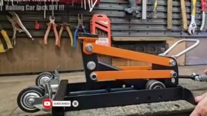 Подкатной домкрат своими руками