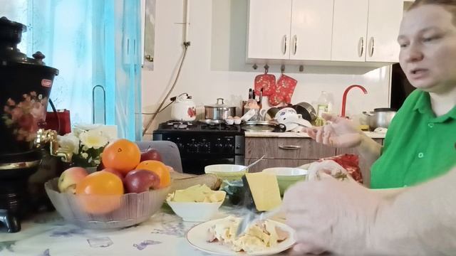 УТРО ДЕТЕЙ В САДИК, ЗАШЛИ КОЕ-ЧТО КУПИТЬ/ГОТОВЛЮ ОБЕД.. смотреть онлайн