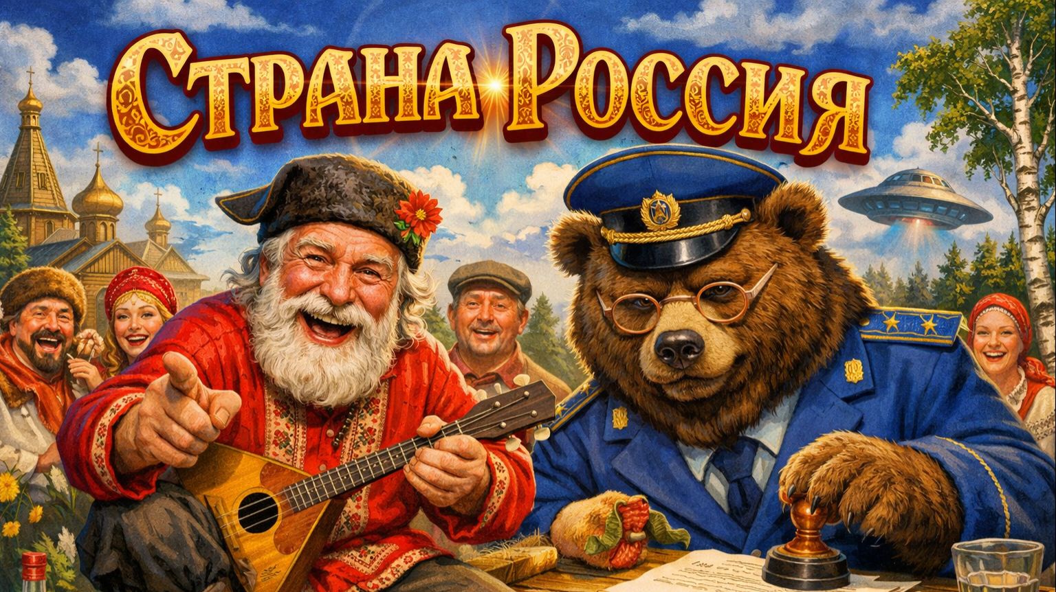 🇷🇺 Страна Россия — песня, в которой мы узнаём себя | Народный хит 🔥