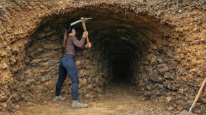 45 дней на то, чтобы выкопать и построить подземное убежище. Бушкрафт