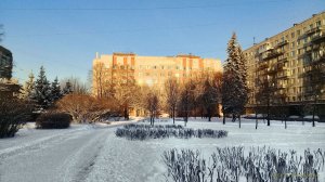 Солнечный морозный февраль