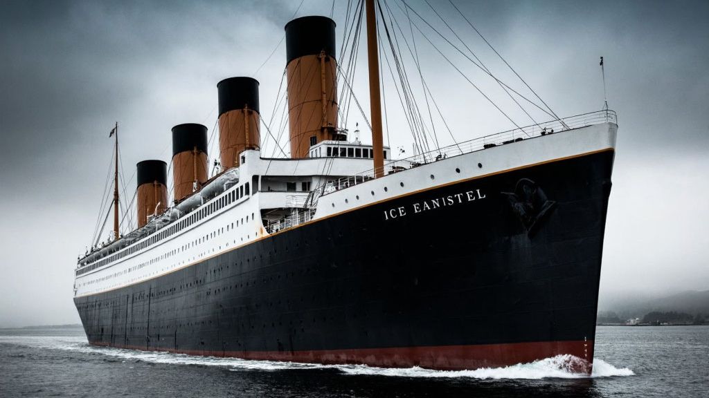 Психоделическая версия о сюжете фильма "Титаник" - Лёд и сталь