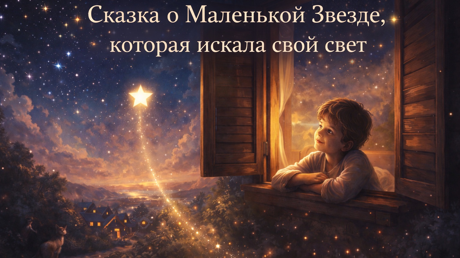 Сказка о маленькой звёздочке ⭐ Добрая аудиосказка для детей перед сном