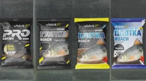 Vabik Roach (Pro, Special, Optima, Ice) Как работает рыболовная прикормка Вабик ПЛОТВА разных серий