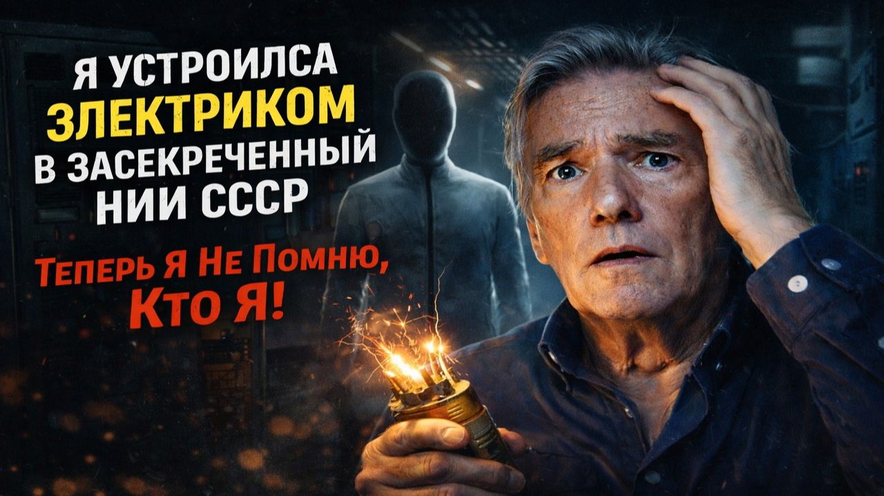 Я Устроился Электриком В Засекреченный НИИ СССР… Теперь Я Не Помню, Кто Я! Страшные Истории на ночь смотреть онлайн