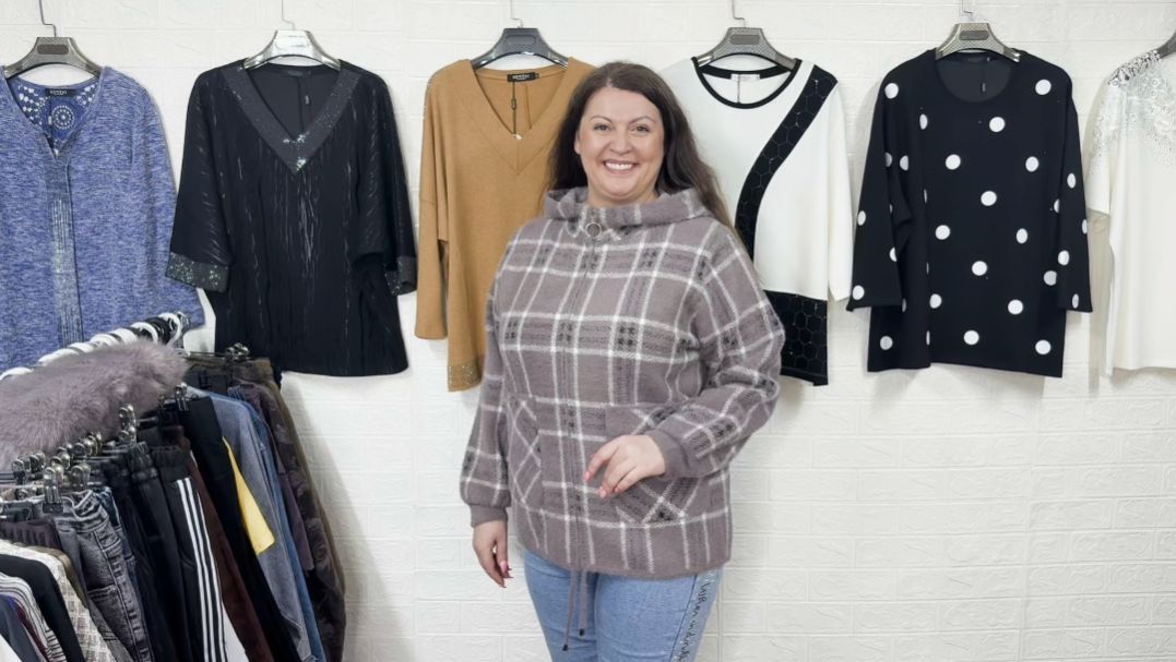 21.02.26 НОВИНКИ ЖЕНСКОЙ ОДЕЖДЫ БОЛЬШИХ РАЗМЕРОВ💥АЛЬПАКА💥ВЕТРОВКИ💥БРЮКИ💥ЮБКИ💥БЛУЗКИ💥ТУНИКИ смотреть онлайн