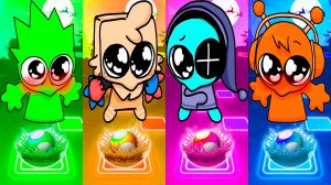 Coffin Dance Спрунки 201 уровень - Мультики про Спрунке | МУЛЬТФИЛЬМЫ SPRUNKI в Tiles Hop